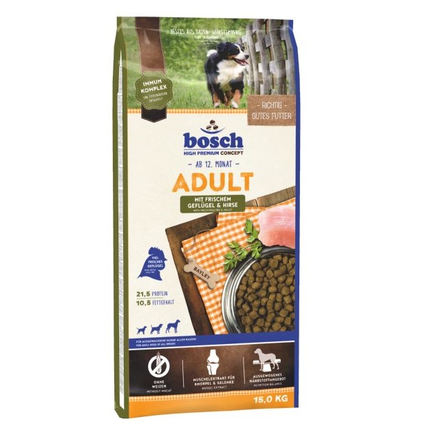 Bosch Petfood Concepts Adult Poultry & Spelt 15kg 6180