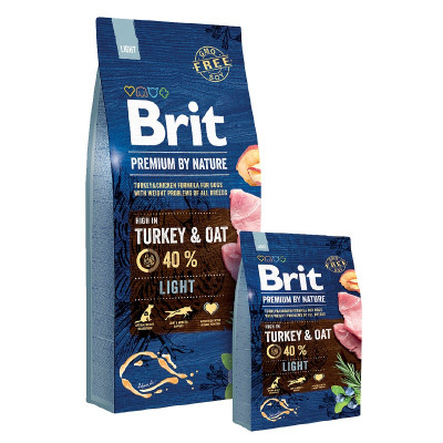 Brit Premium By Nature Light Turkey 15kg